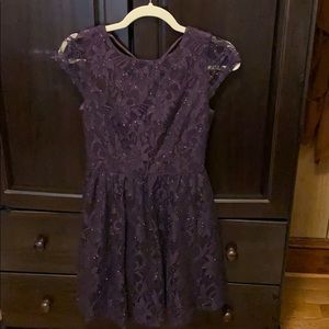 Sparkly Purple Dress